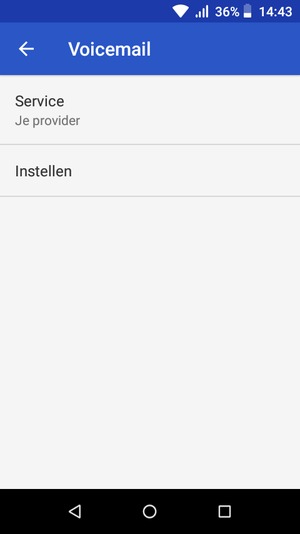 Selecteer Instellen
