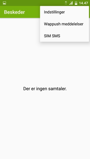 Vælg Indstillinger
