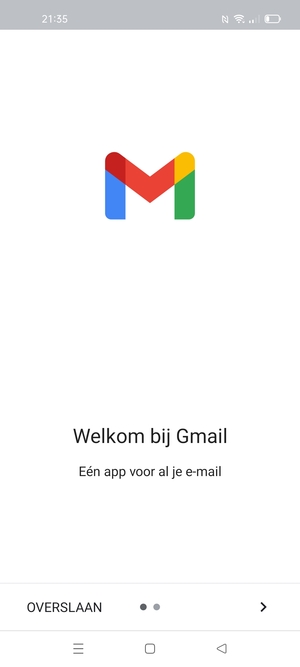 Selecteer VOLGENDE