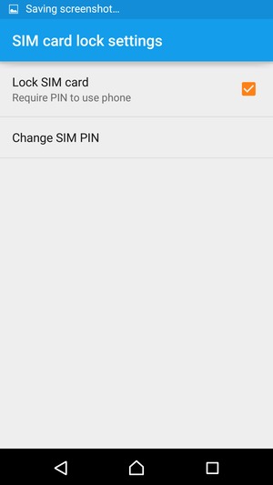 Select Change SIM PIN