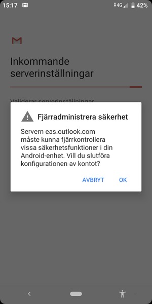 Välj OK