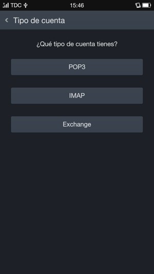 Seleccione Exchange