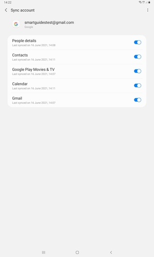Select the Menu button
