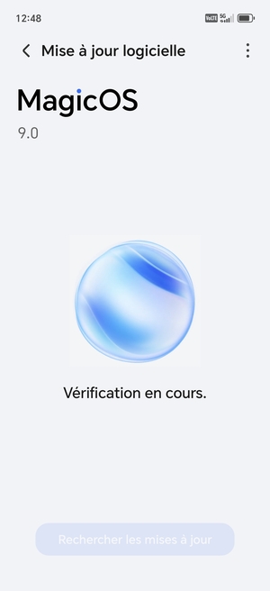 Veuillez attendre la fin de la recherche