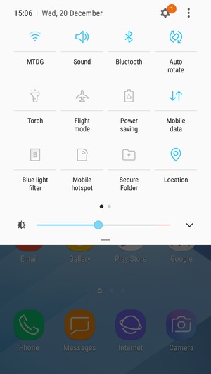 Turn off Wi-Fi  and Bluetooth