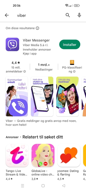Velg app