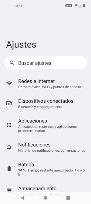 Seleccione Redes e Internet