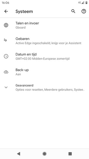 Selecteer Geavanceerd