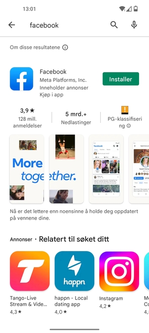 Velg app