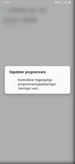 Vent til søket er ferdig