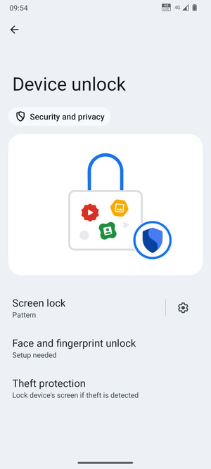 Your phone is now secure with a screen lock