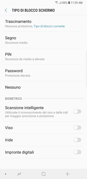Seleziona Segno
