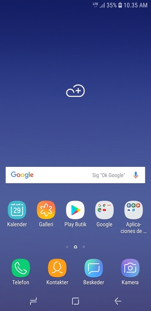 Swipe opad