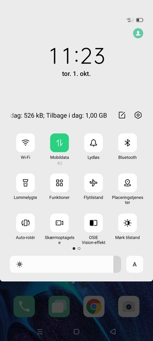 Vælg Auto