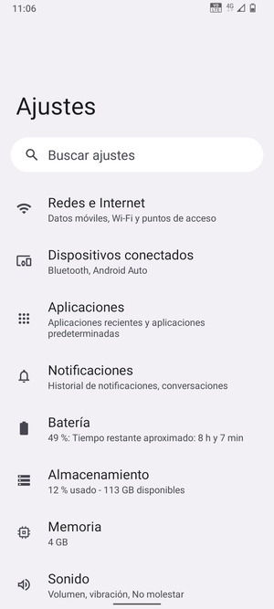 Seleccione Redes e Internet