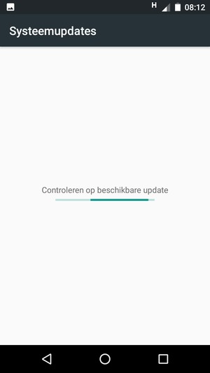 Wacht tot de zoekopdracht beëindigd is