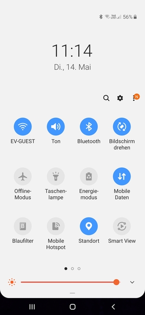 Schalten Sie WLAN und Bluetooth aus