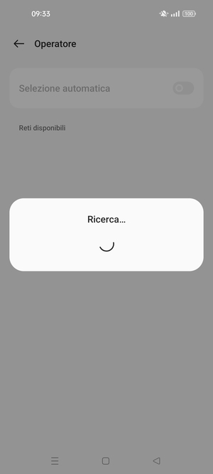 Attendi il completamento della ricerca
