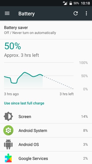 Select Battery saver
