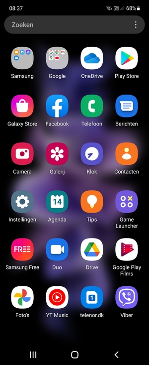 Selecteer Instellingen