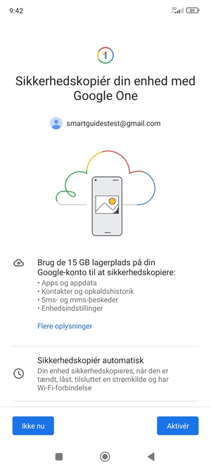 Vælg Aktivér