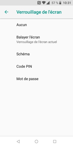 Sélectionnez Schéma