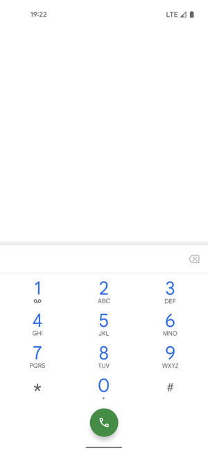 Appuyez longuement sur le numéro 1