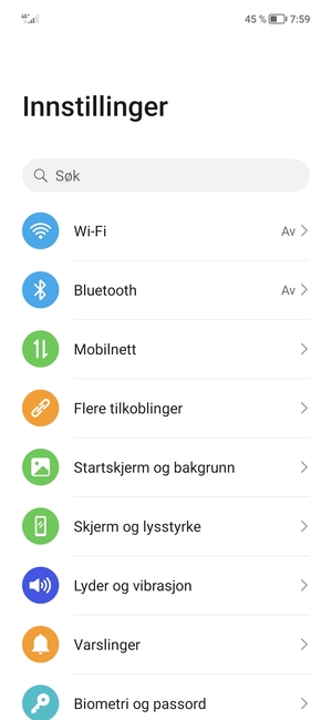 Velg Mobilnett