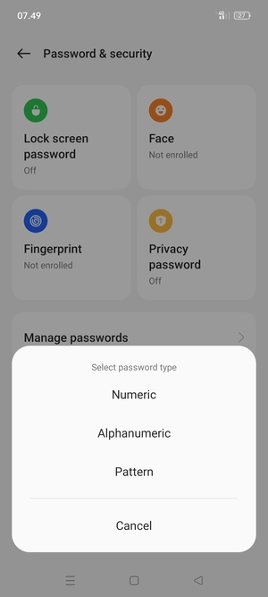 Select Pattern
