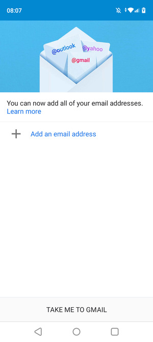 Select Add an email address