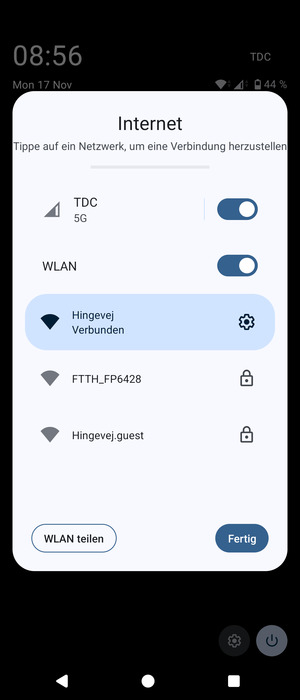 Schalten Sie WLAN aus