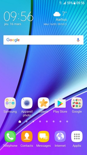 Sélectionnez Applis