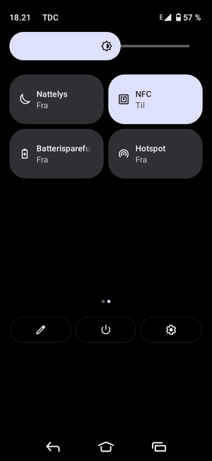 Vælg Batterisparefunktion