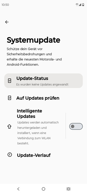 Wählen Sie Auf Updates prüfen
