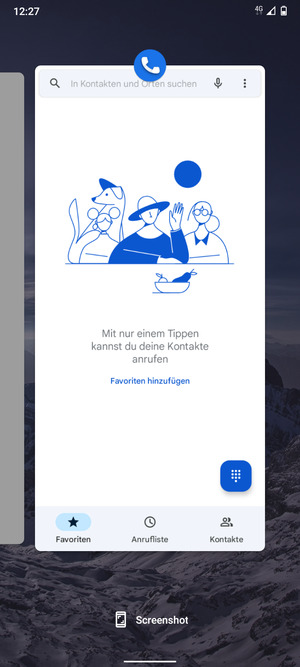 Apps nach oben streifen, um sie zu schliessen