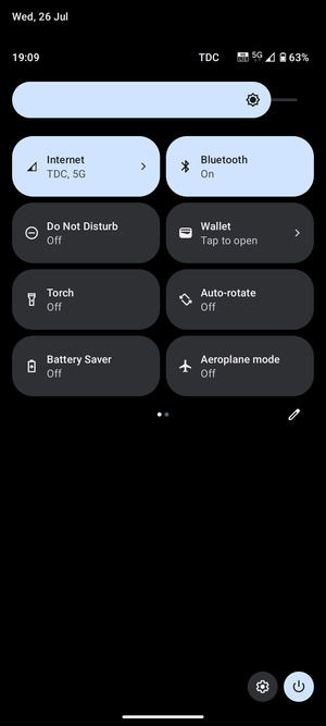Turn off  Bluetooth