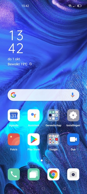 Selecteer Google