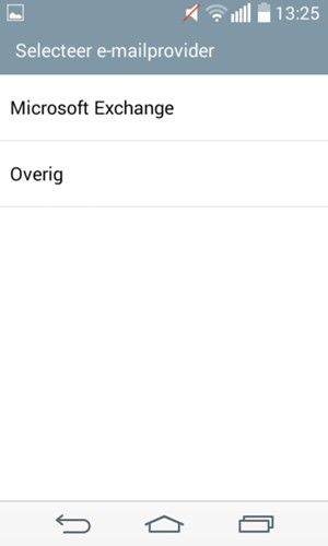 Selecteer Overig
