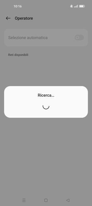 Attendi il completamento della ricerca