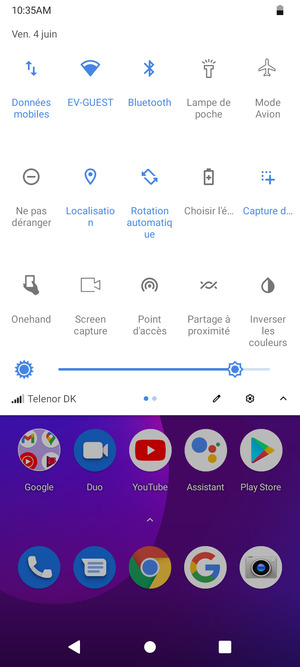 Désactiver le Wi-Fi et le Bluetooth