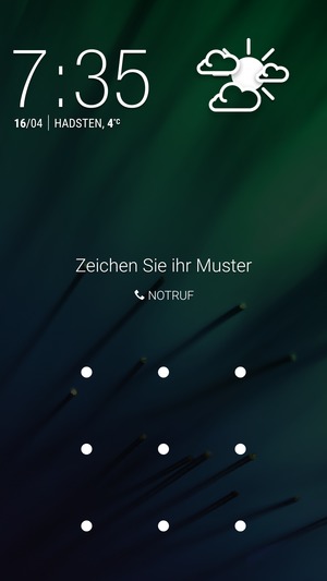 Ihr Handy ist jetzt mit einer Bildschirmsperre gesichert