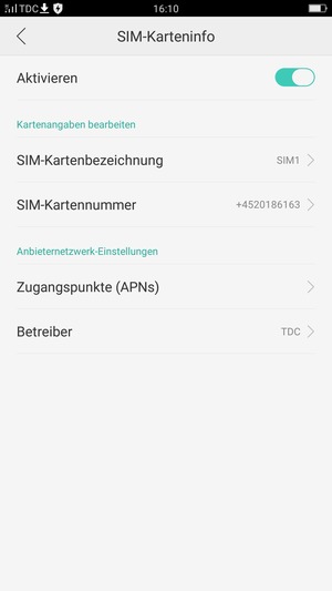 Wählen Sie Zugangspunkte (APNs)