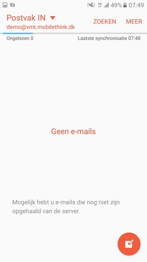 Uw account is klaar voor gebruik