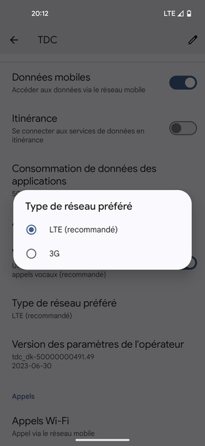 Sélectionnez votre option préférée