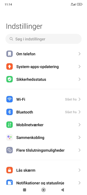 Vælg Mobilnetværker