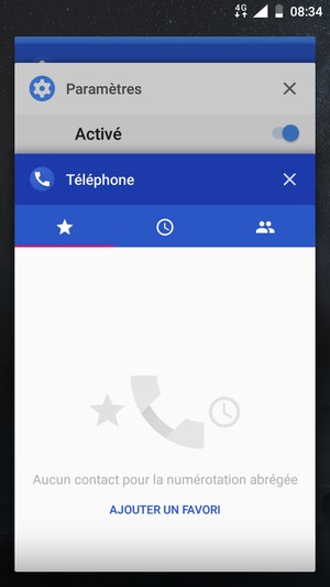 Faites glisser les applis vers la droite pour les fermer