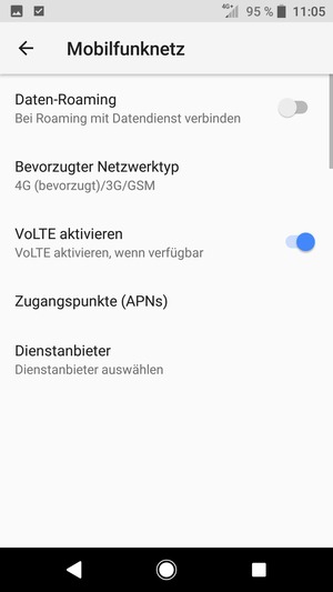 Wählen Sie Zugangspunkte (APNs)