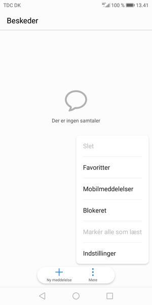 Vælg Indstillinger