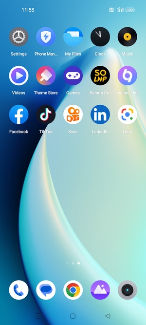 Select Settings
