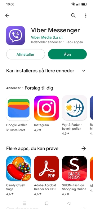 Vælg Åbn